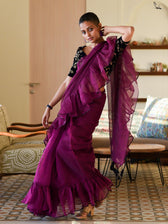 Play Around Ruffles Saree