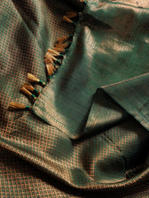 Vaanika Green Kanjivaram Saree