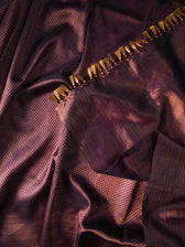 Kaadambari Purple Kanjivaram Saree