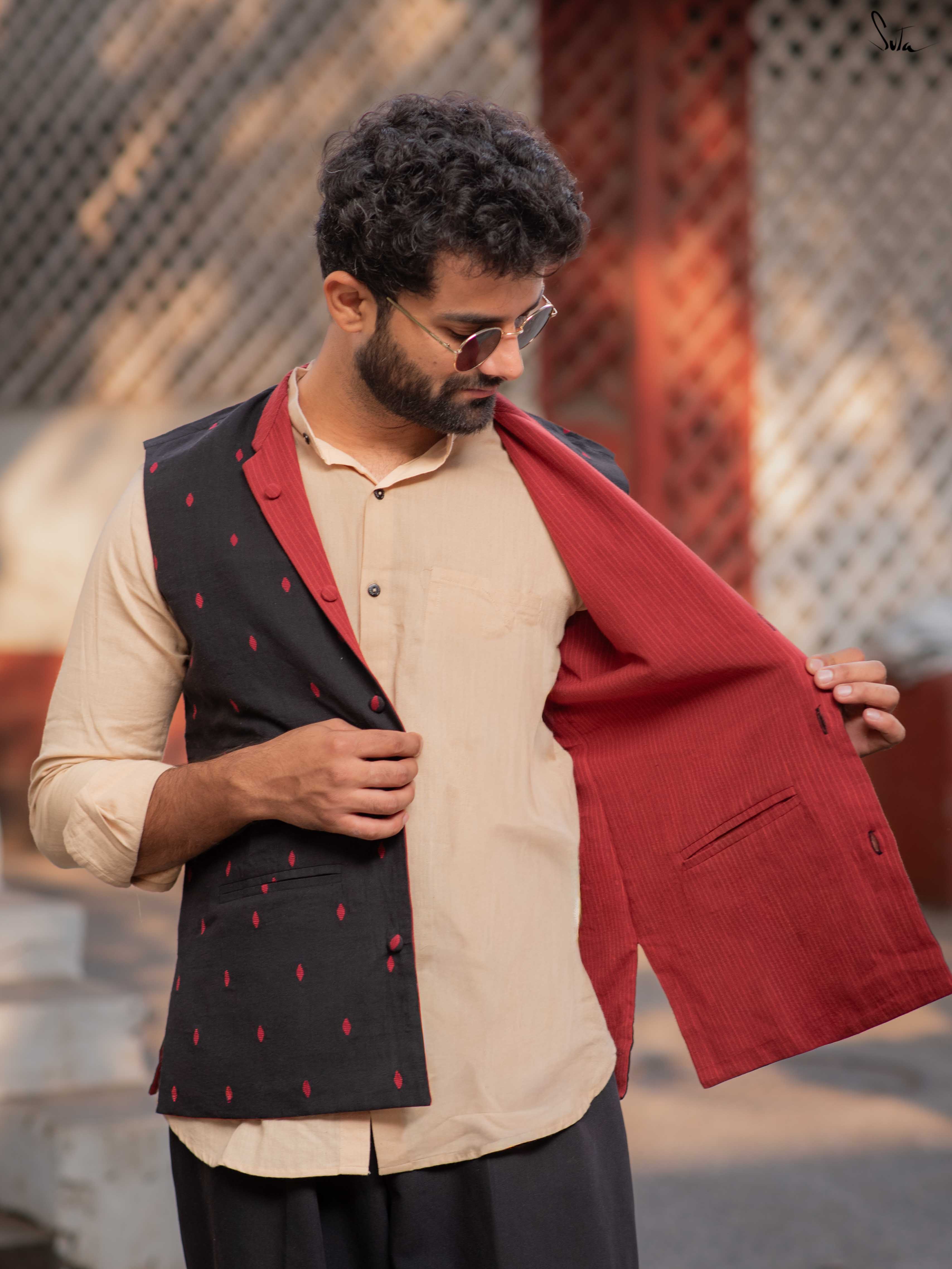 Do Energy (Reversible Nehru Jacket)
