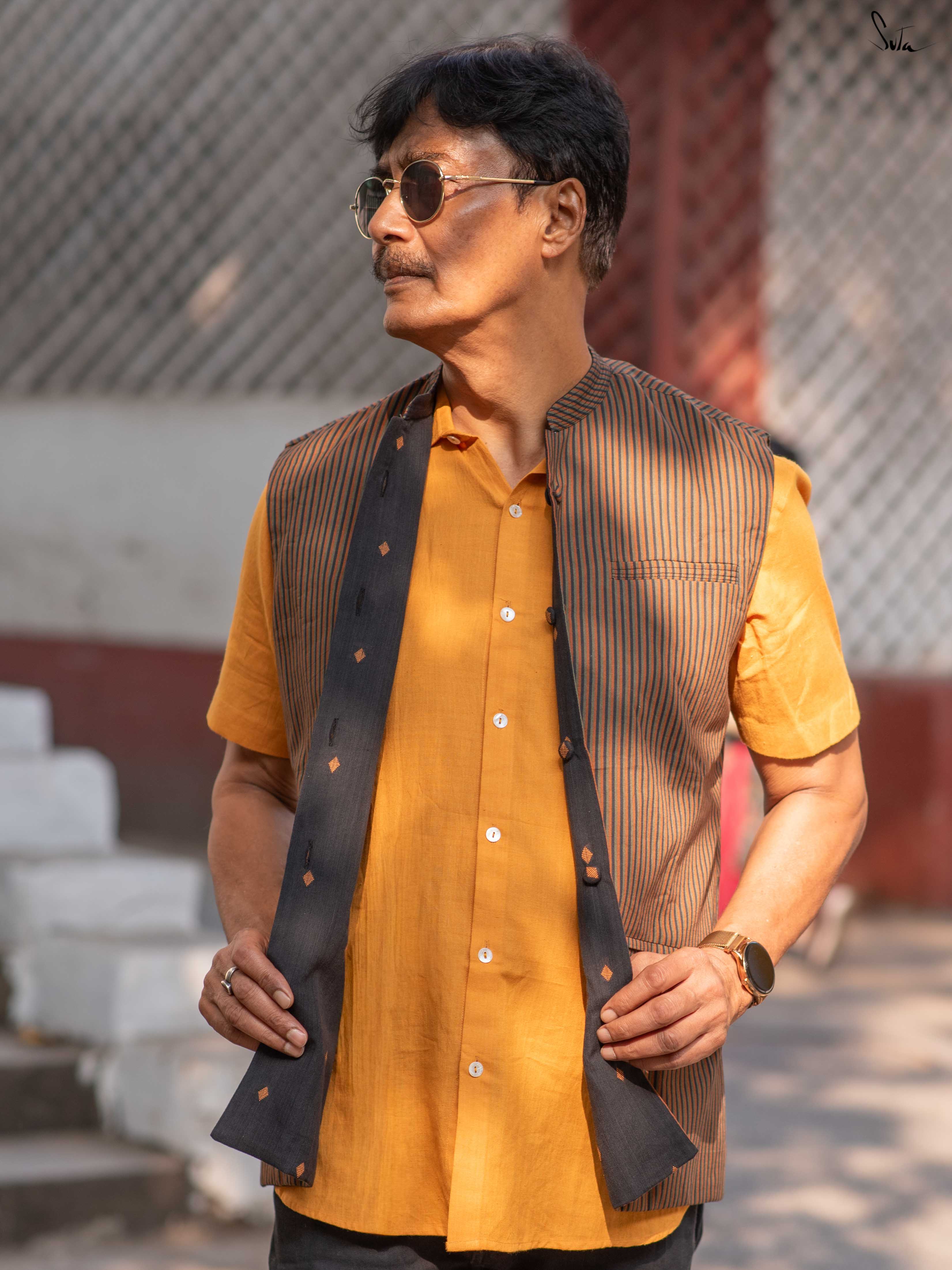 Do Scene (Reversible Nehru Jacket)