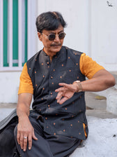 Do Scene (Reversible Nehru Jacket)