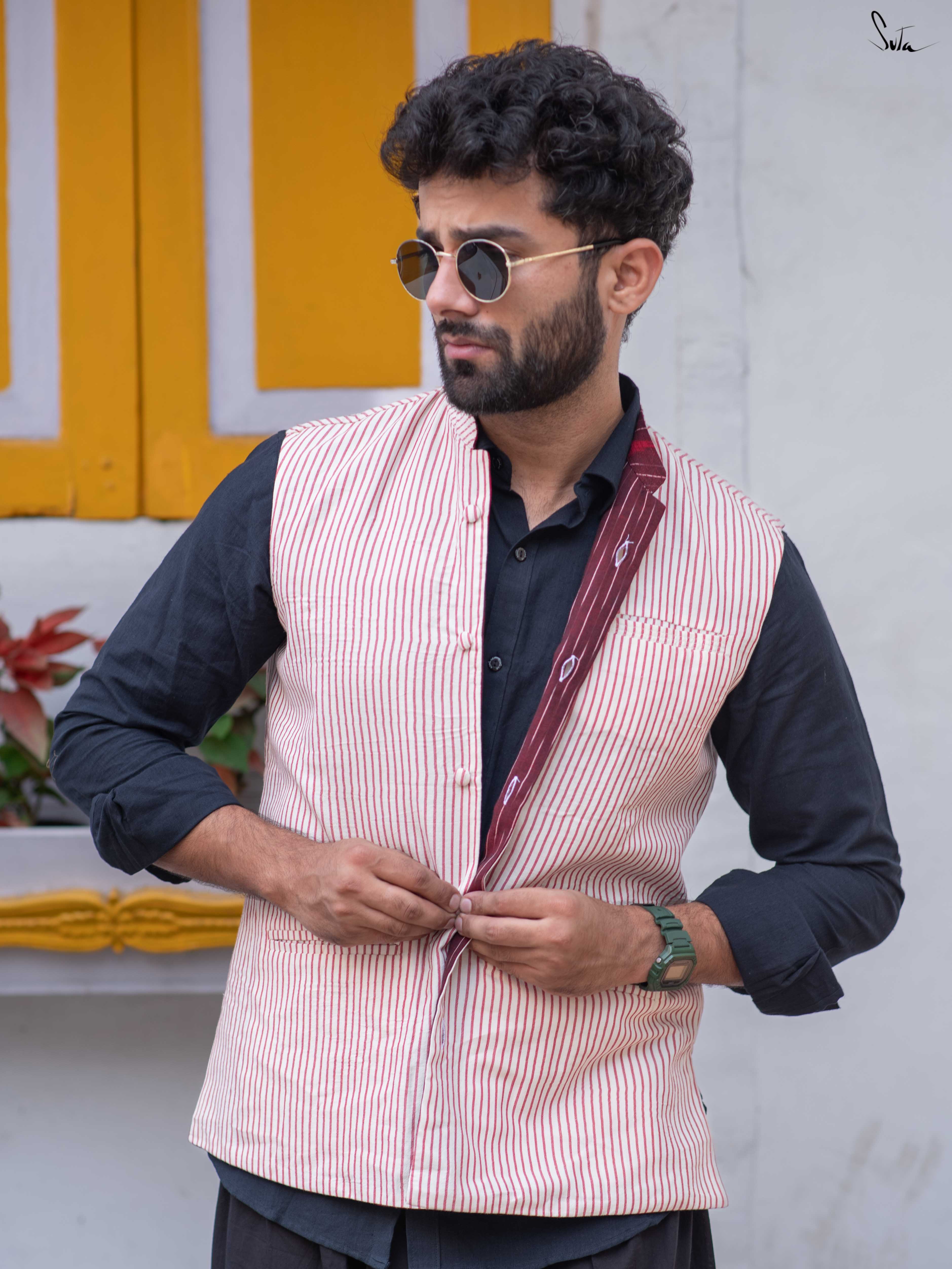 Do Minute (Reversible Nehru Jacket)
