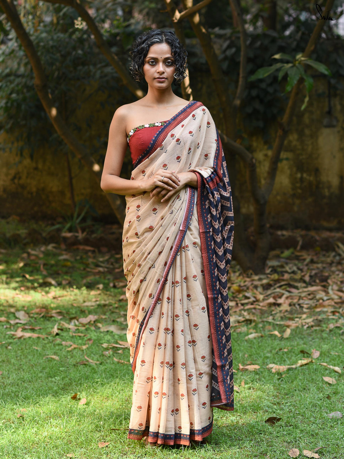 Dewy Butterscotch Saree