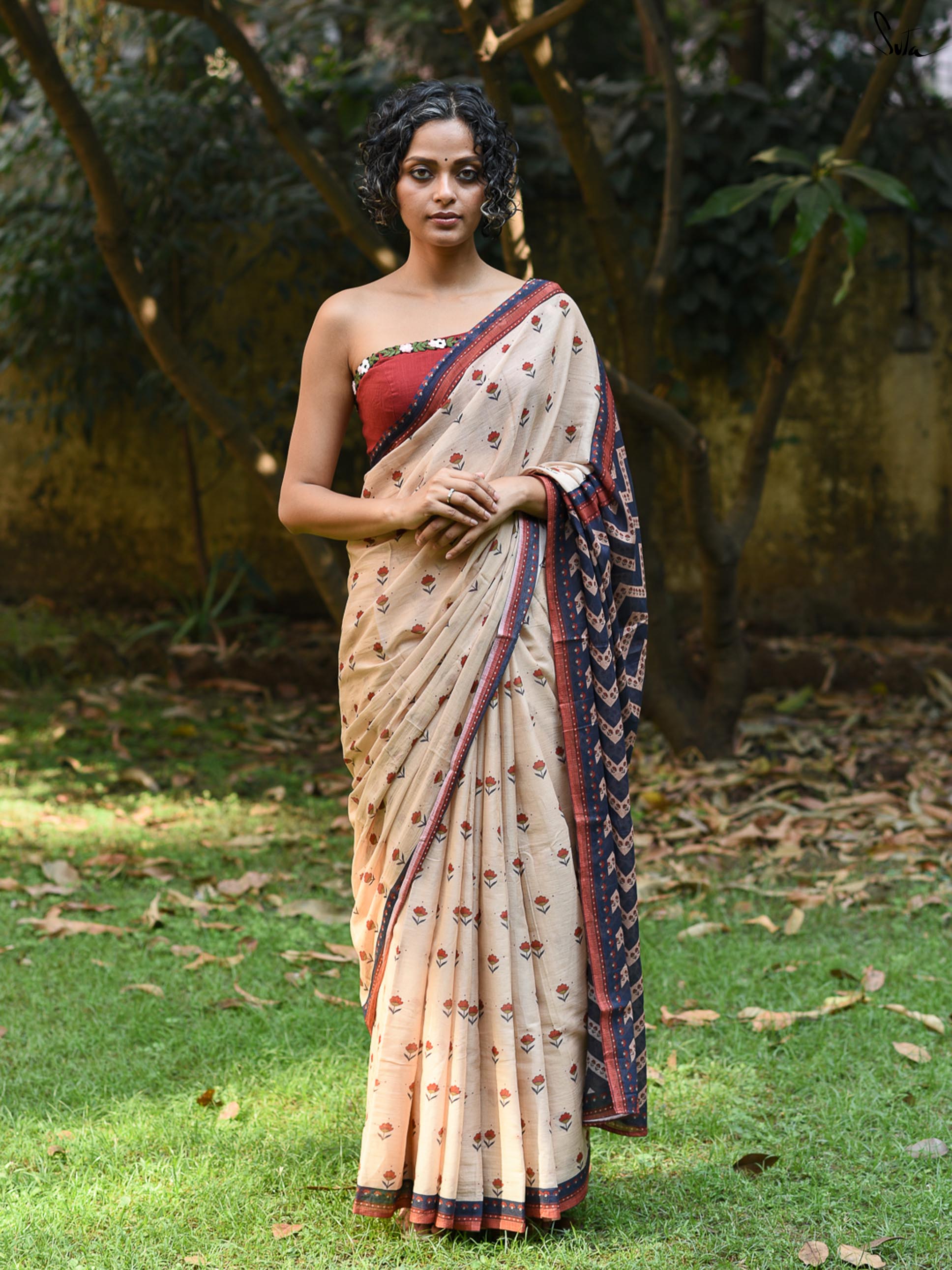 Dewy Butterscotch Saree