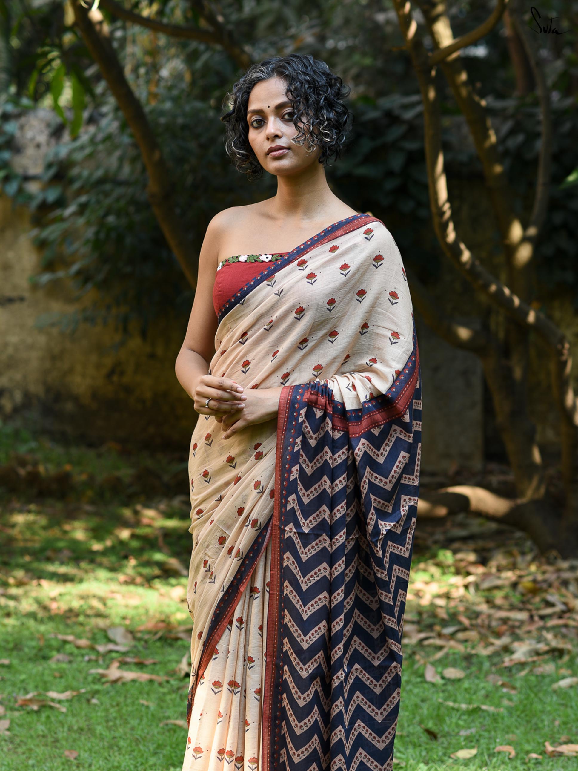 Dewy Butterscotch Saree
