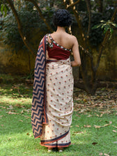 Dewy Butterscotch Saree