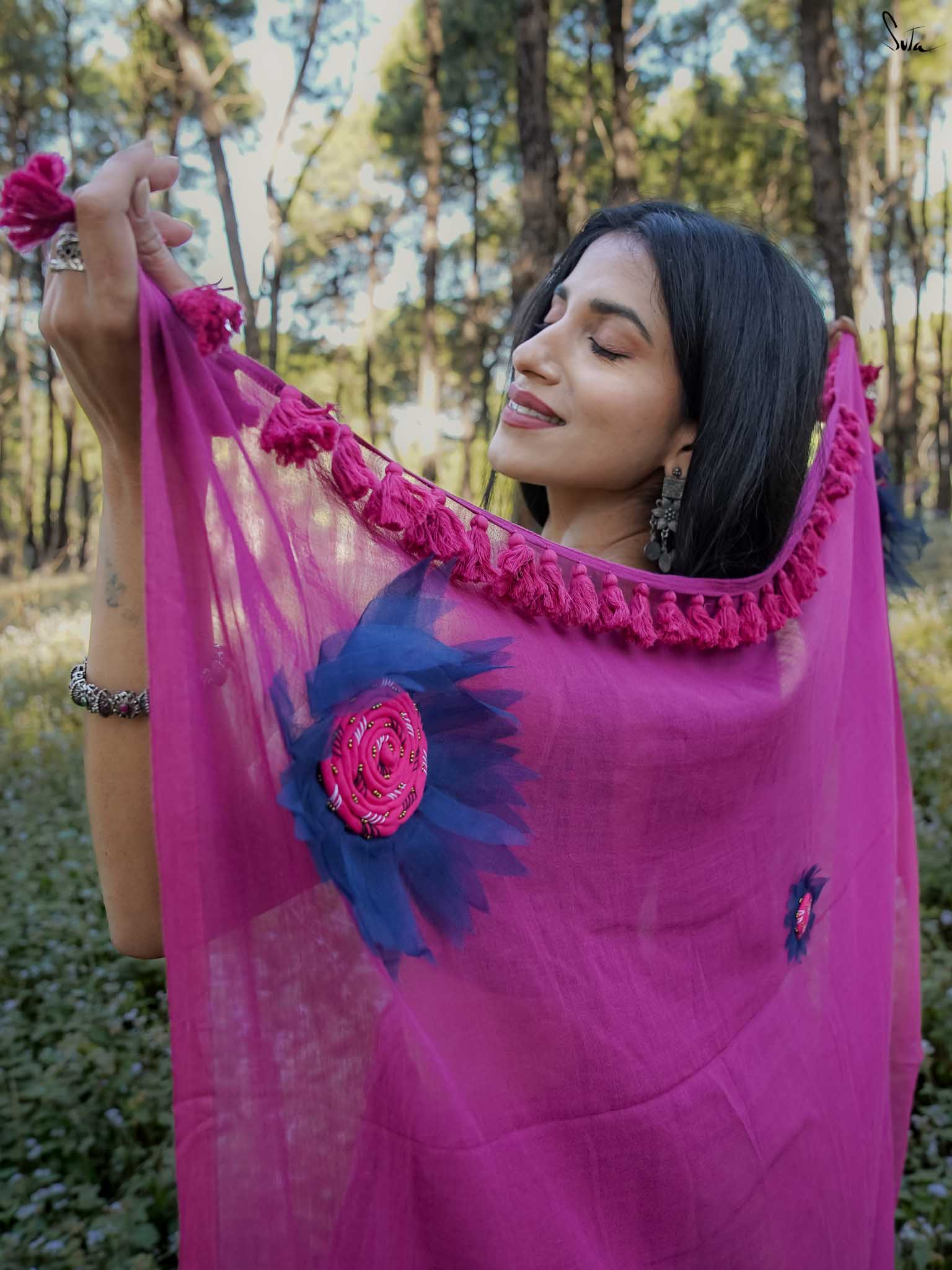 Dipped In Pink Sunflower