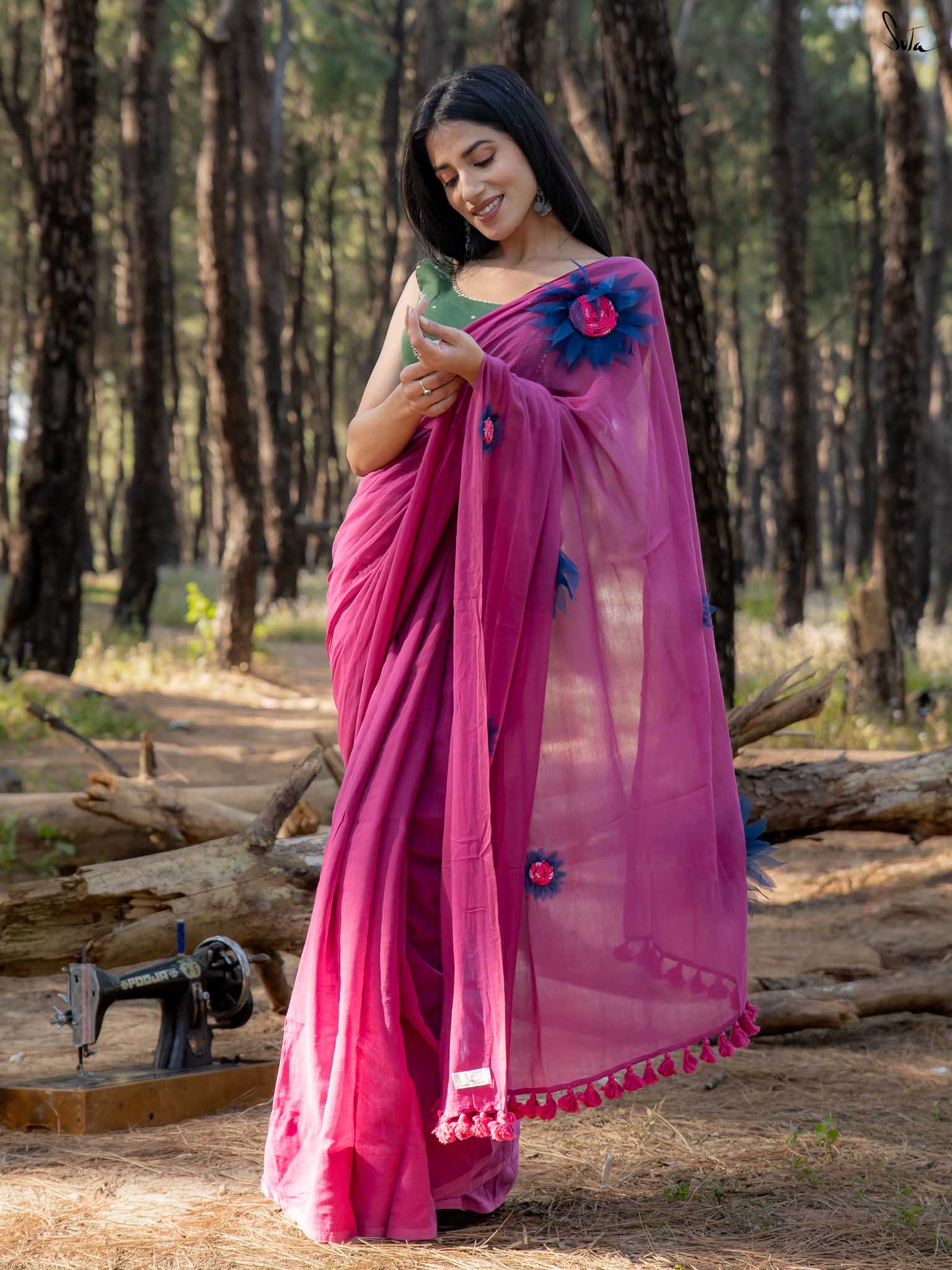 Dipped In Pink Sunflower