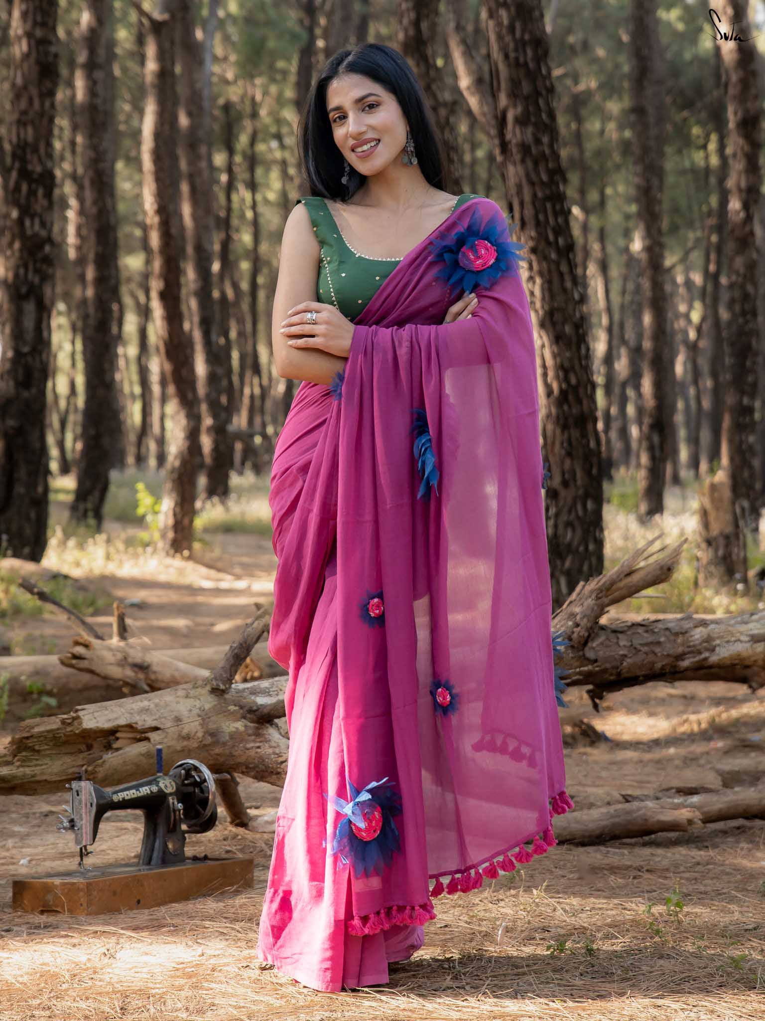 Dipped In Pink Sunflower