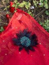 Dipped In Red Sunflower