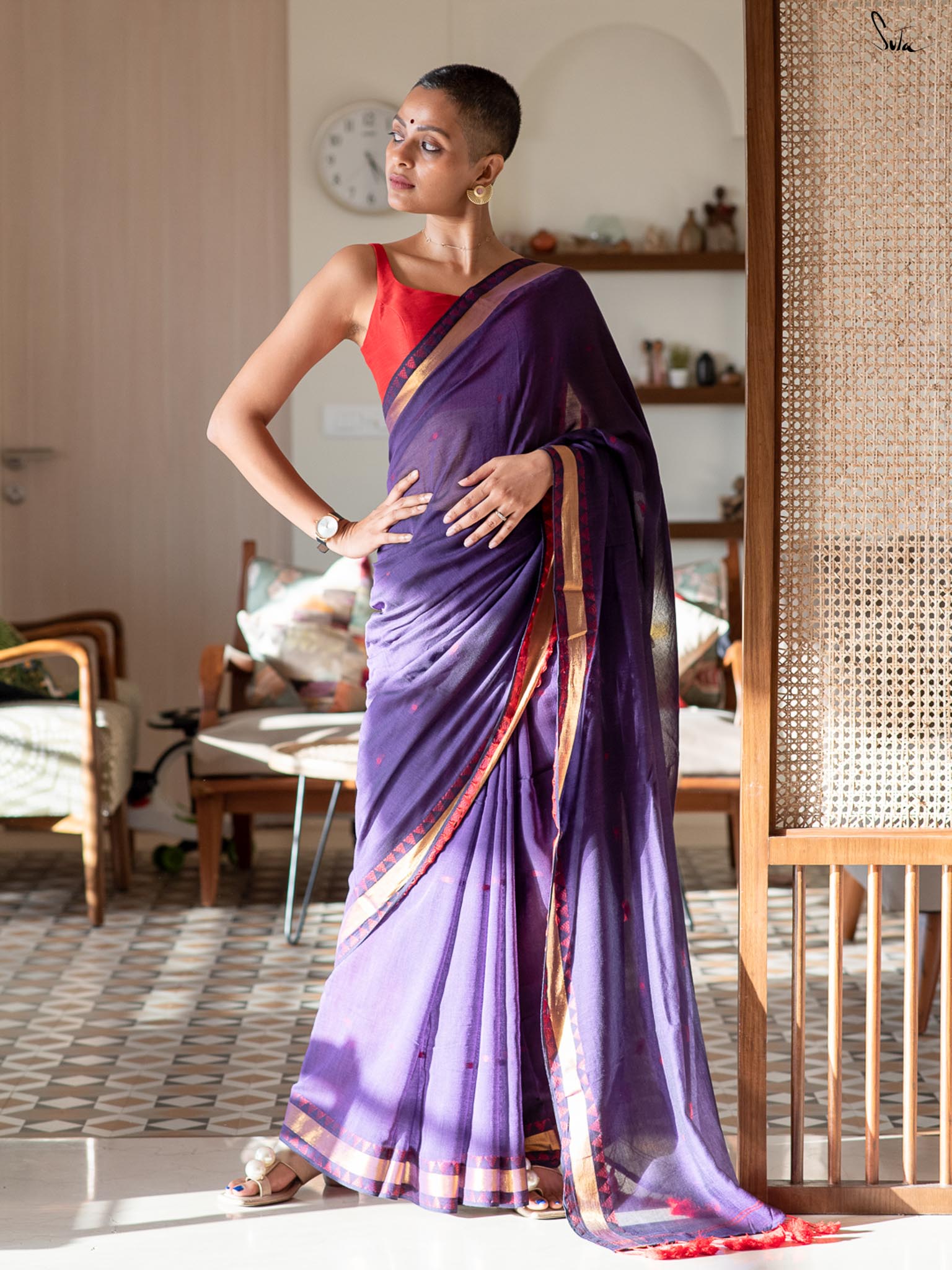 Gone With The Wild Saree