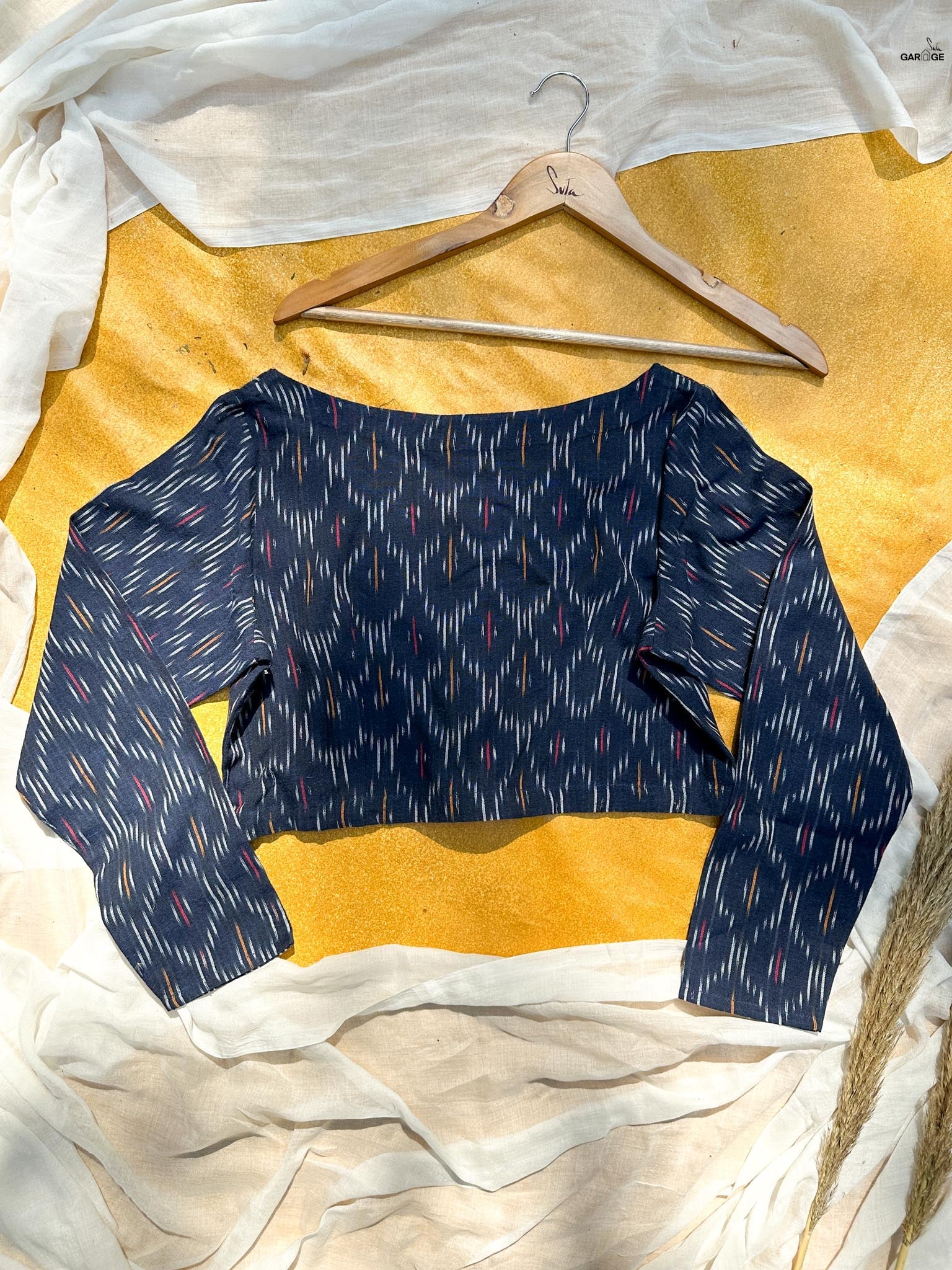 Midnight Ikat