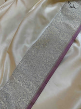 Aasmani Parinda Pearl Banarasi Saree