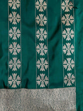 Haseen Shahaana Purple Banarasi Saree