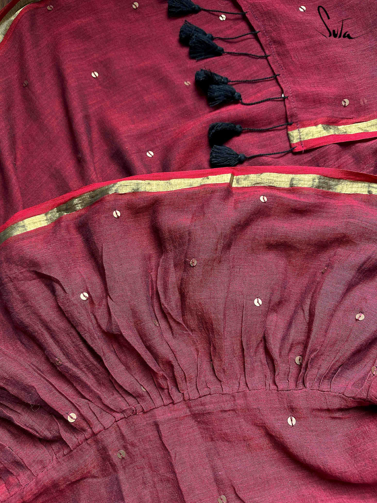 Deep Ruby Swirls