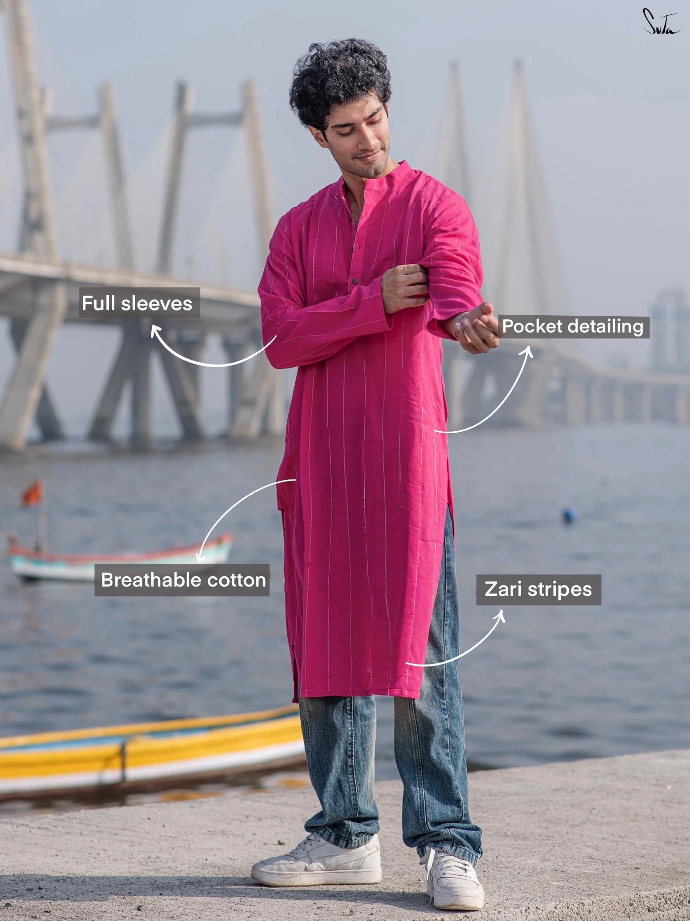 Don't Blush (Kurta)