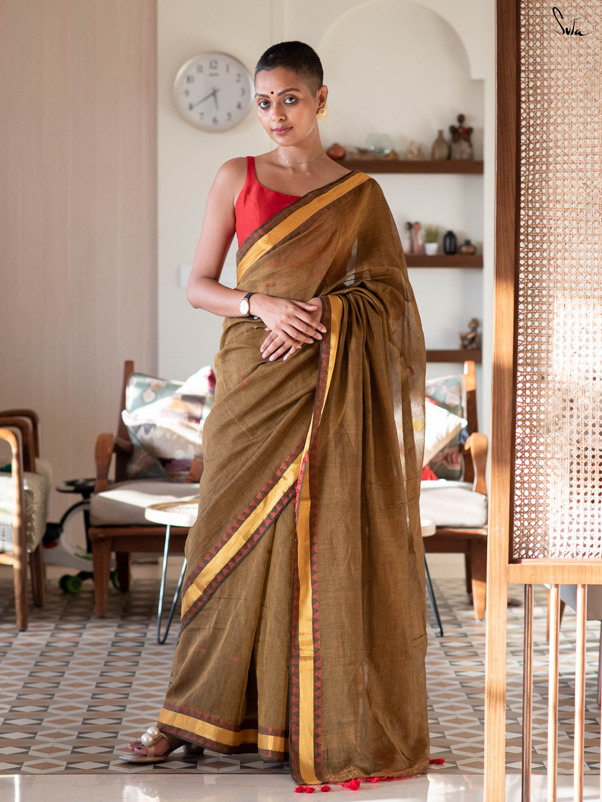 Into The Water Saree