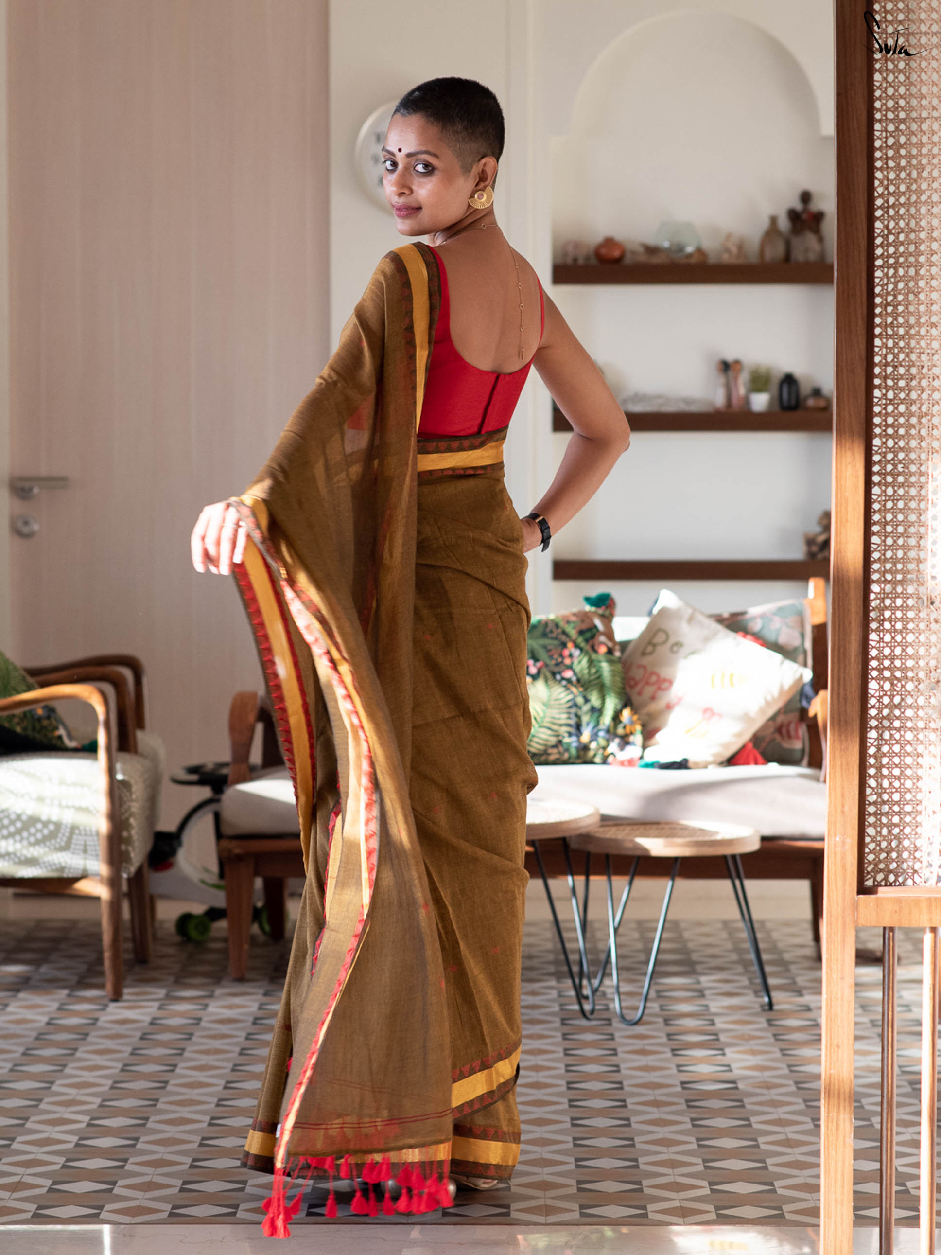 Into The Water Saree