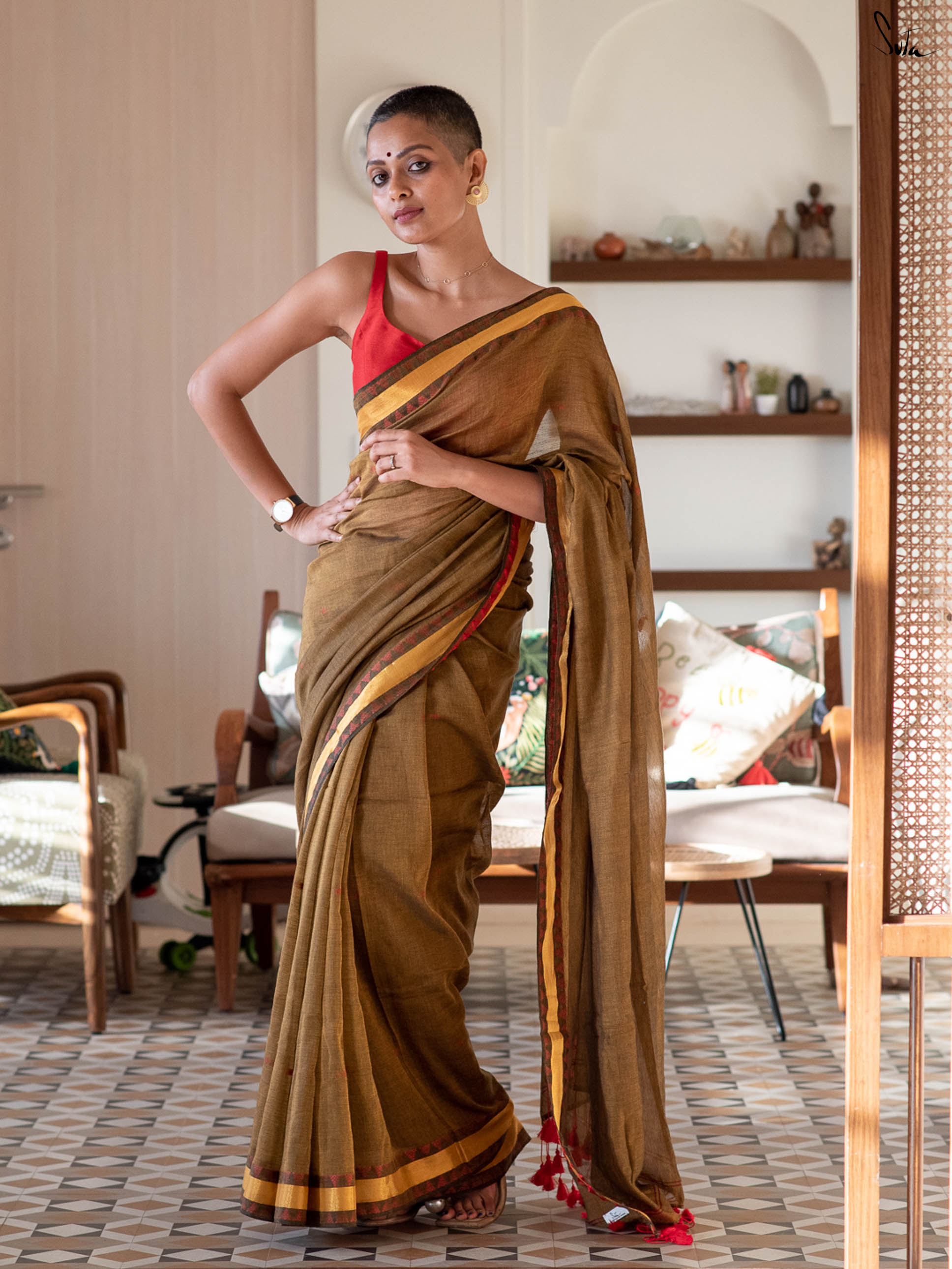 Into The Water Saree