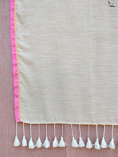 Ivory Pearl Saree