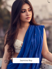 Midnight blue chumki