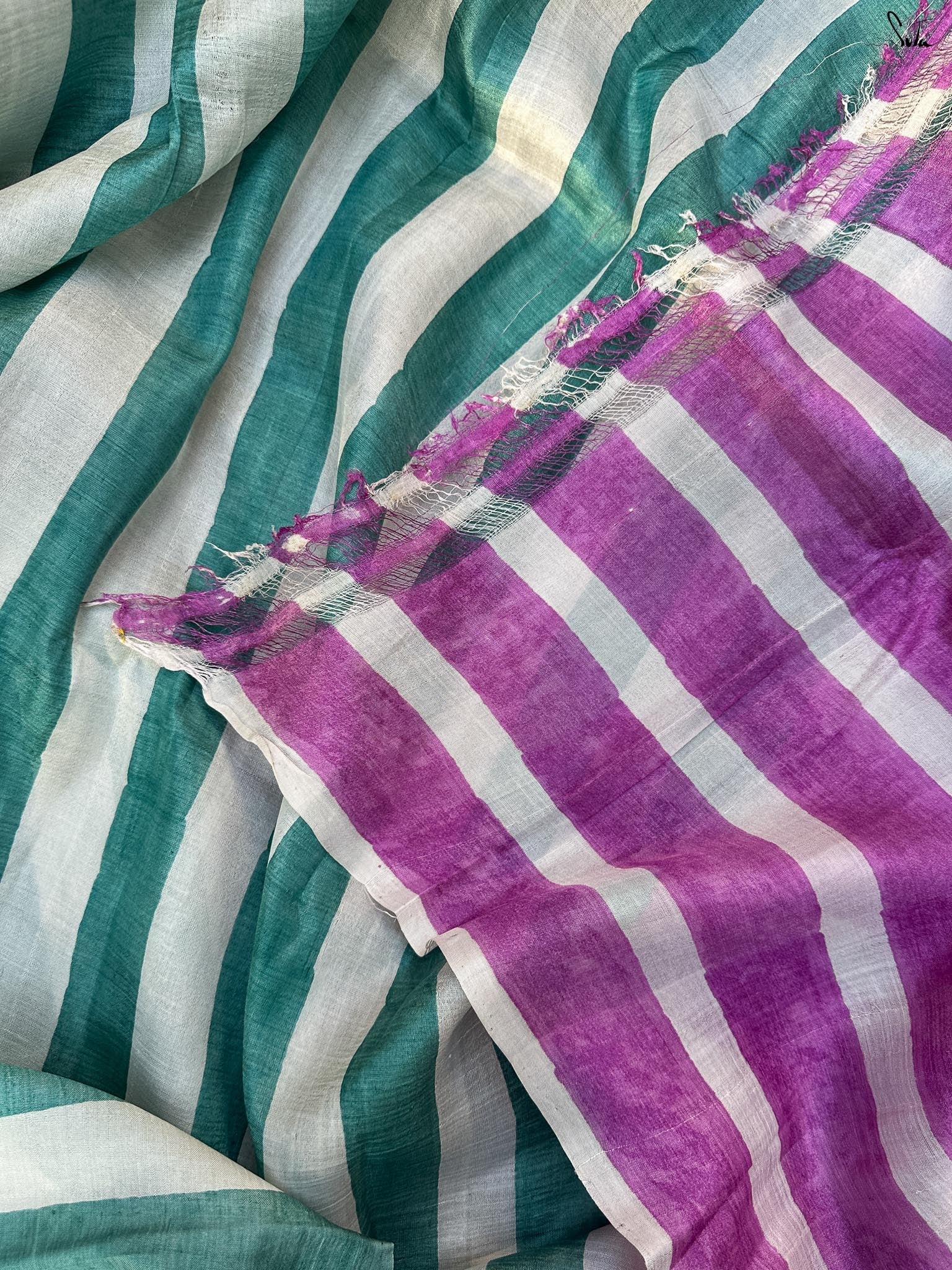 NeelaShree (Pure Silk Hand Painted Saree)