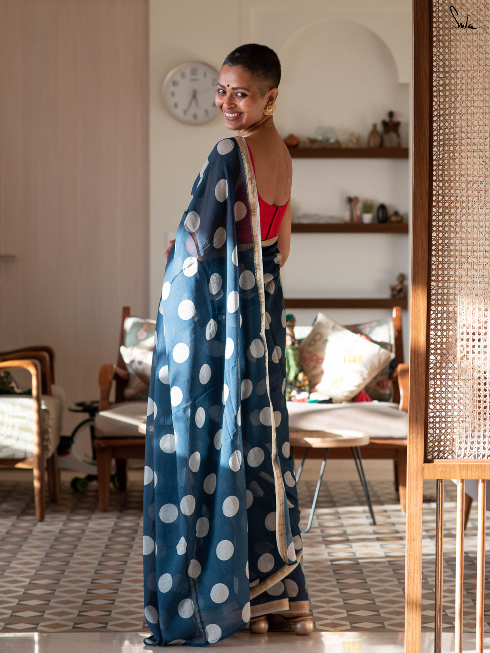 On The Dot Saree