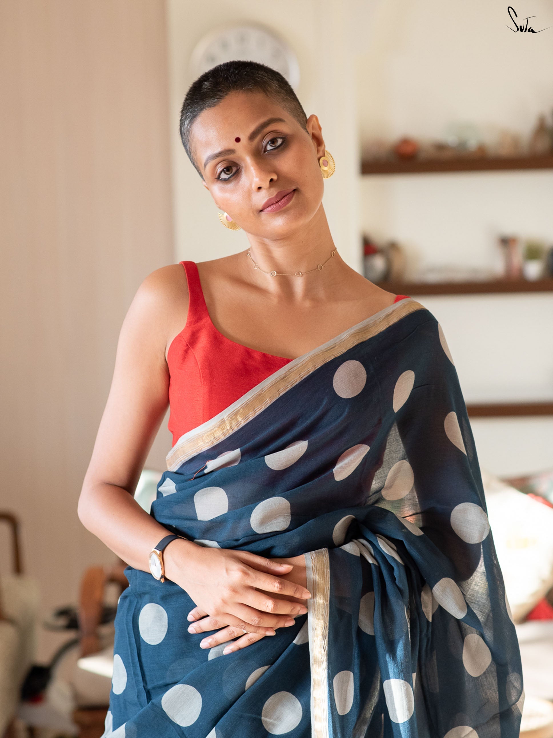 On The Dot Saree