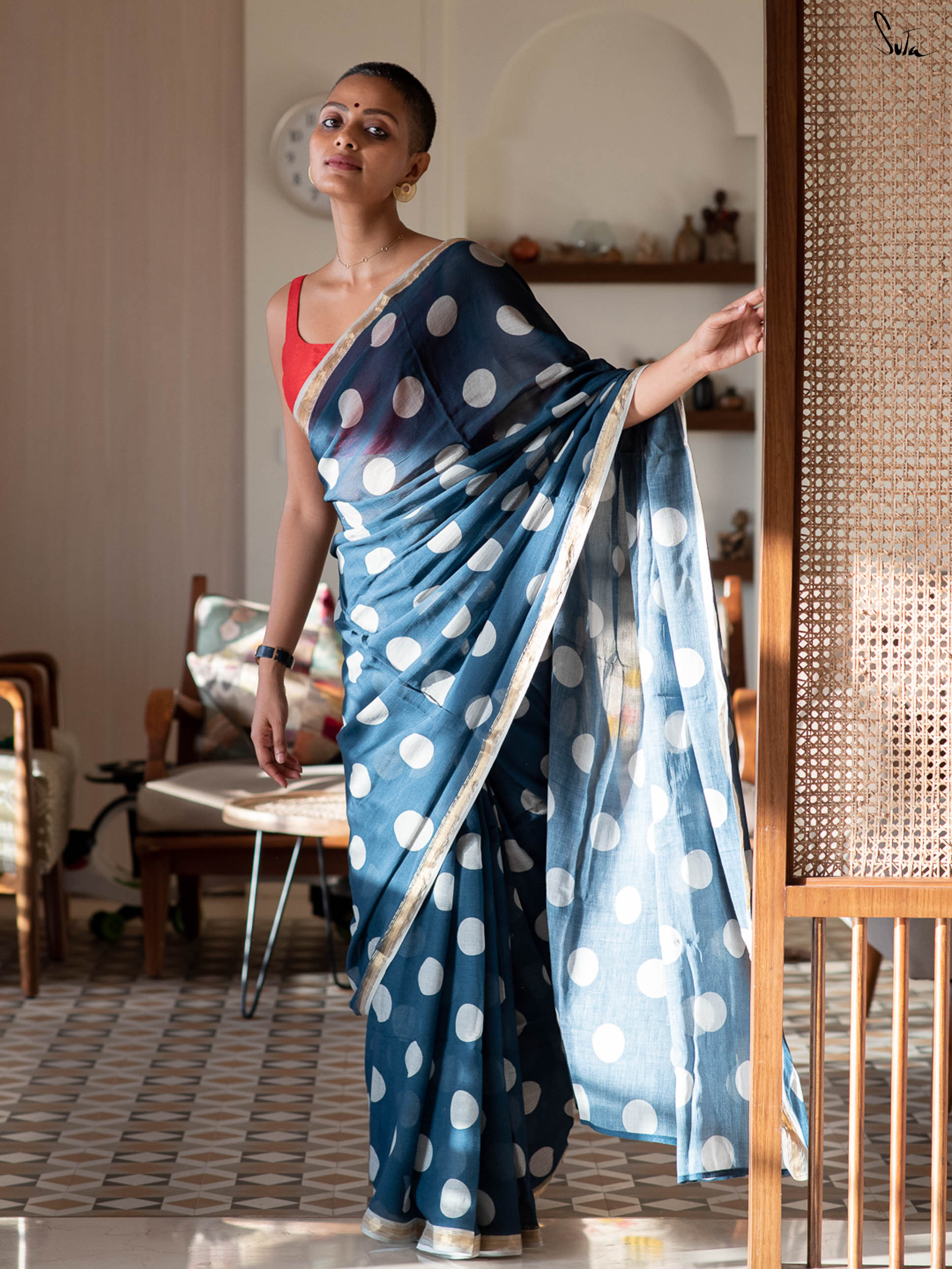 On The Dot Saree