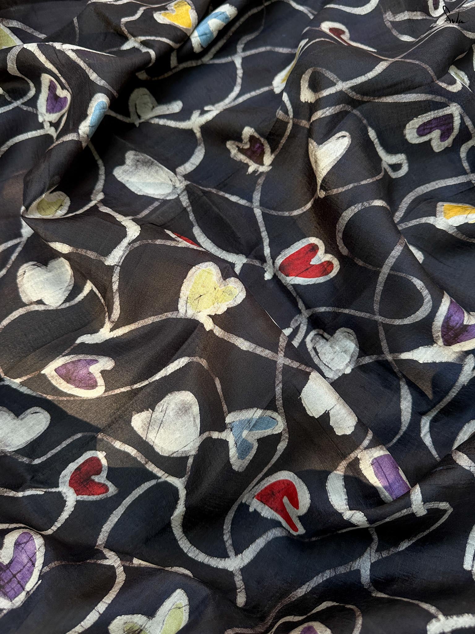 Rang Jyoti (Pure Silk Hand Batik Saree)