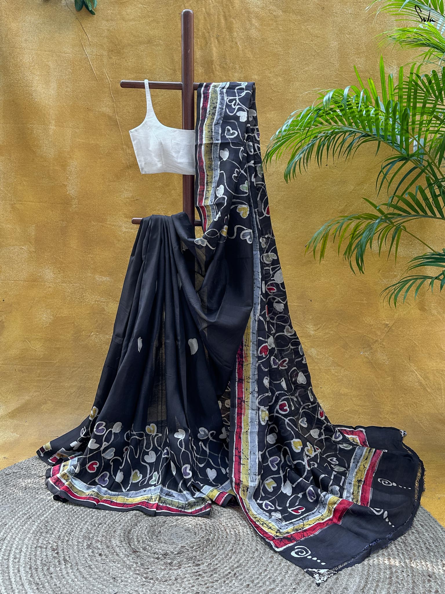 Rang Jyoti (Pure Silk Hand Batik Saree)