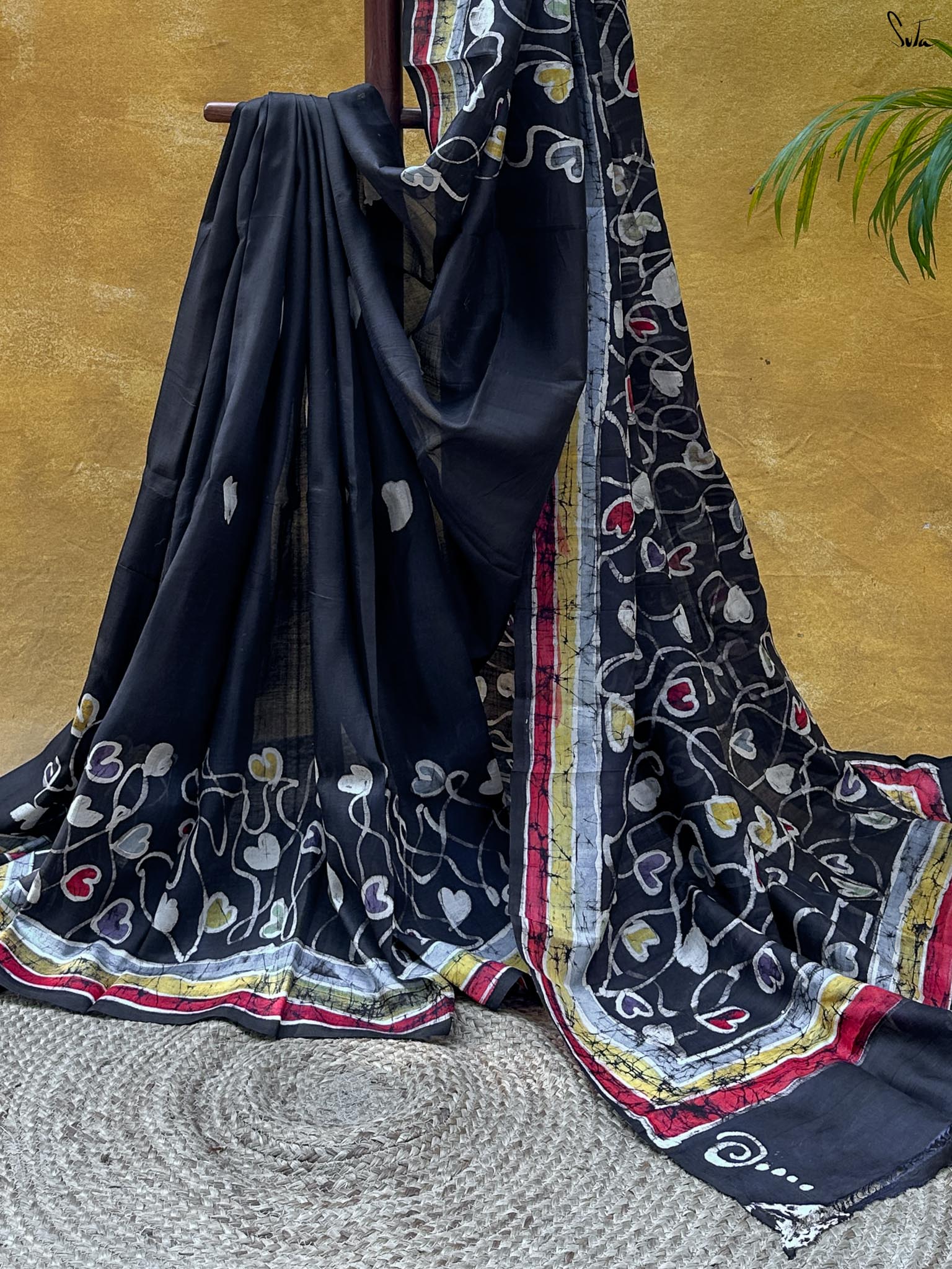Rang Jyoti (Pure Silk Hand Batik Saree)