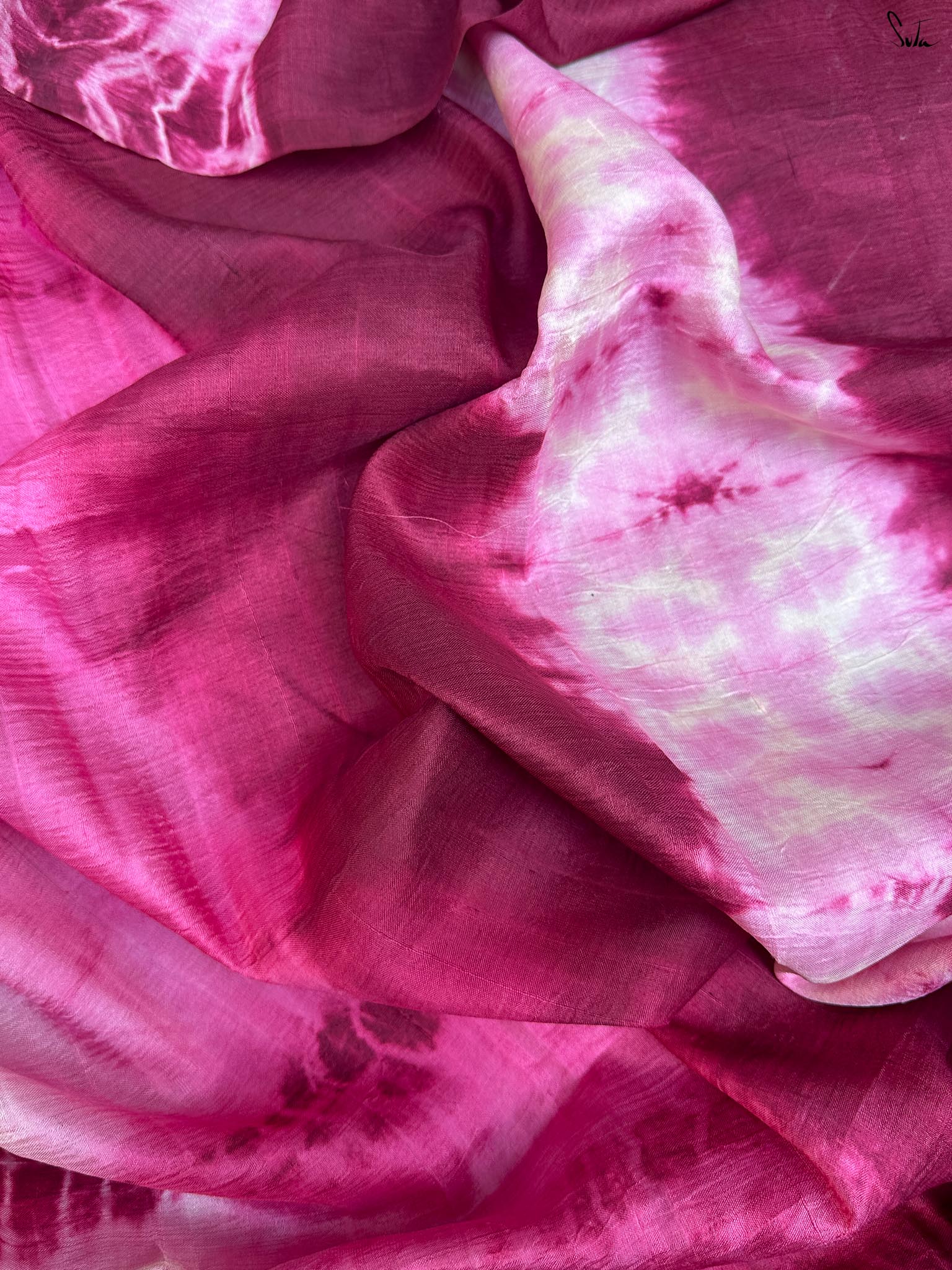 Rangeen Raga (Pure Silk Hand Shibori Saree)