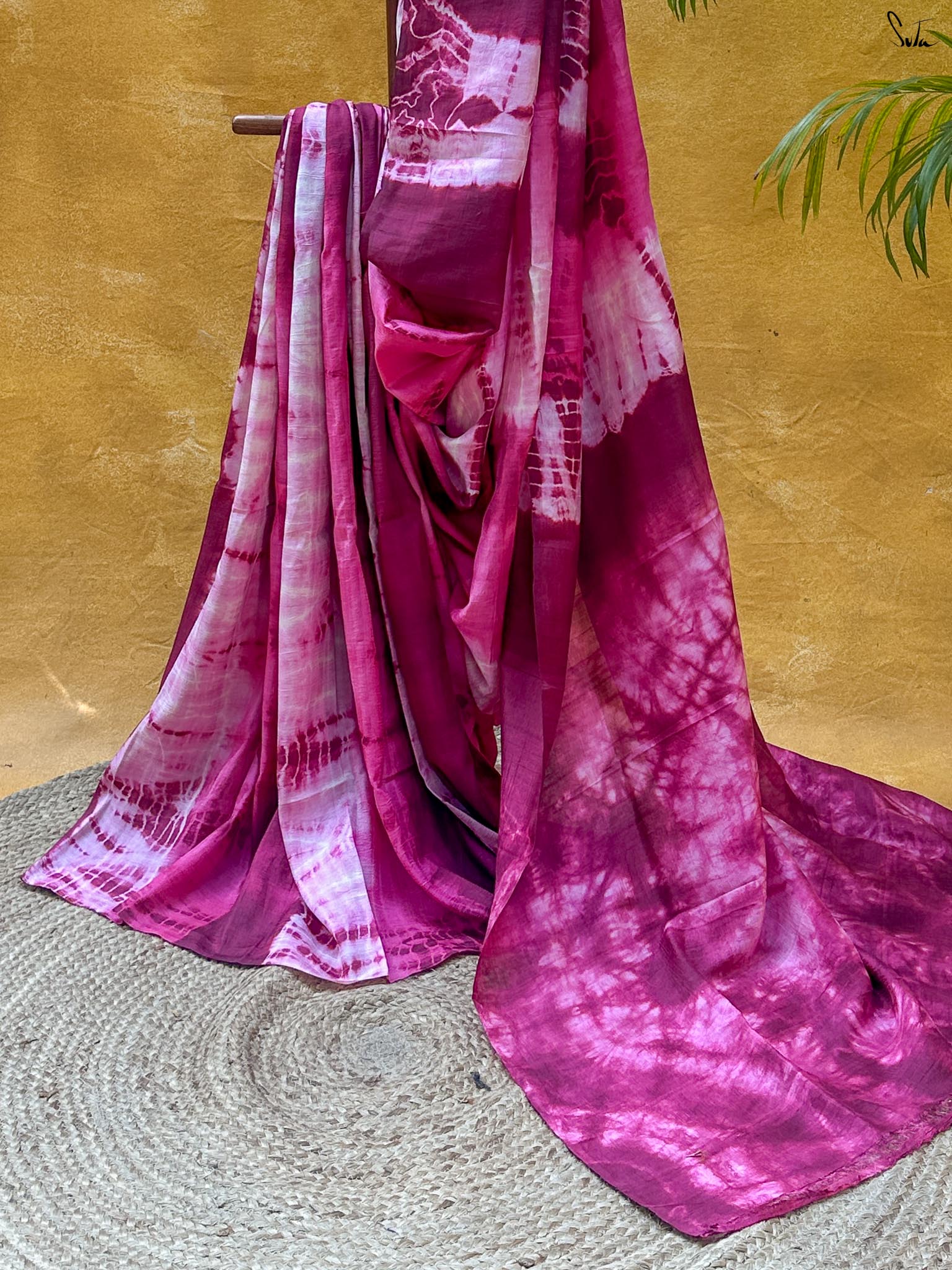 Rangeen Raga (Pure Silk Hand Shibori Saree)