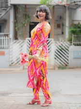 Suta Multicolour Cotton Kurta Set