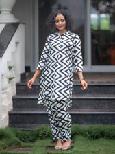 Suta White Cotton Kurta Set