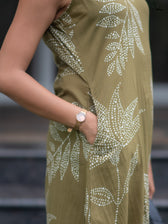 Suta Olive Cotton Kurta Set