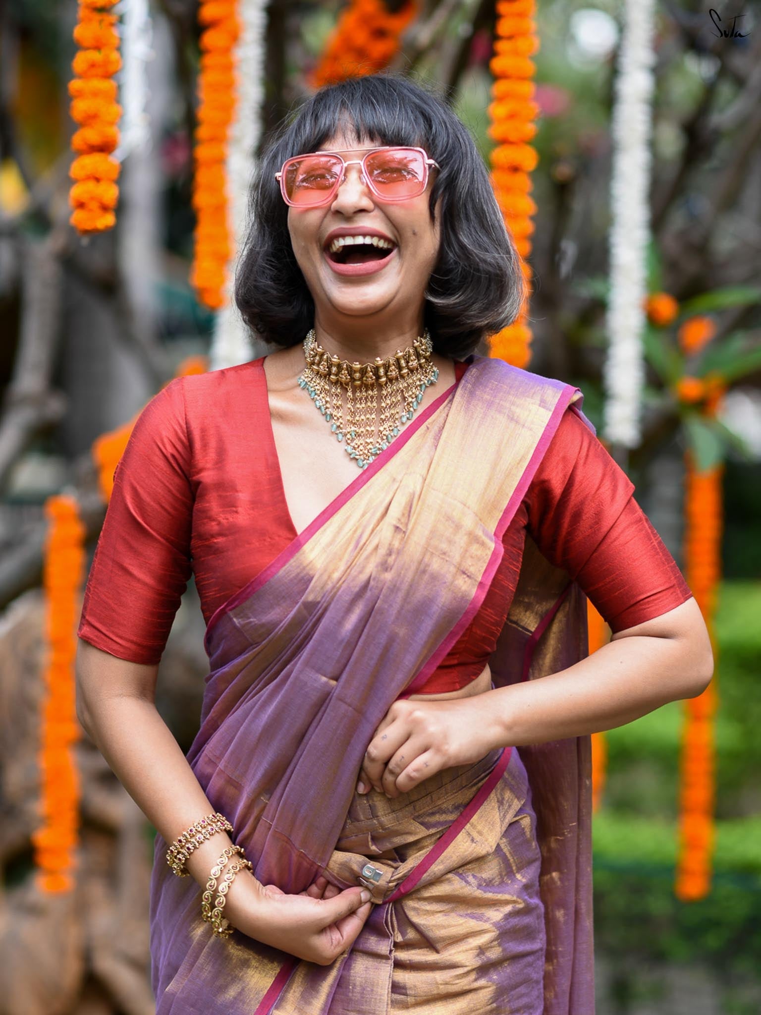 Purple Zafri Zari RTW