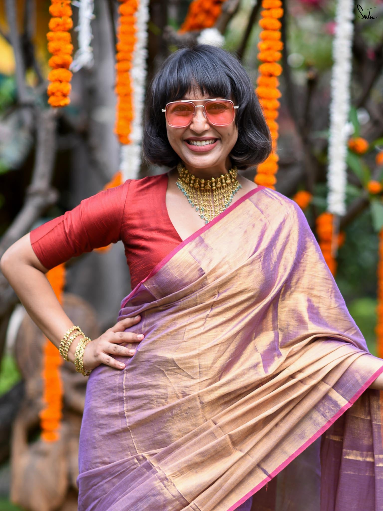 Purple Zafri Zari RTW