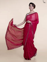 Classic Red Saree