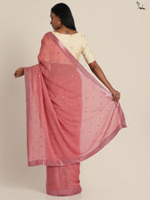 Magnetic Pink Saree