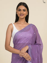 Lavish Lavendar Saree