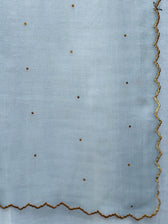 Holly Grey Saree