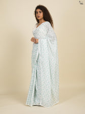 Life In Green Saree