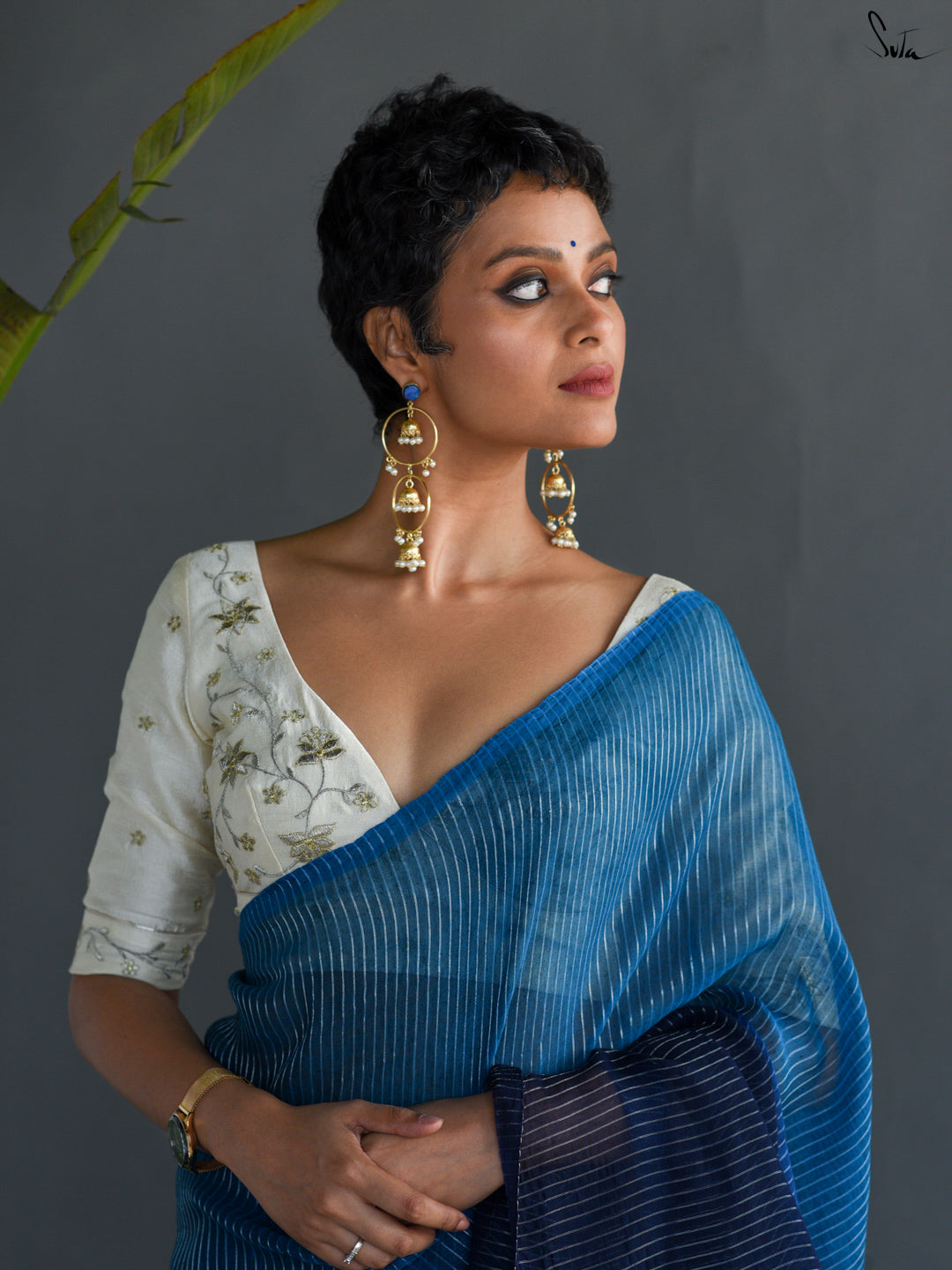 Glitzing Colours Saree