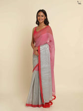 Tickle Pink Saree