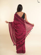 The Lehar Of Pink Saree