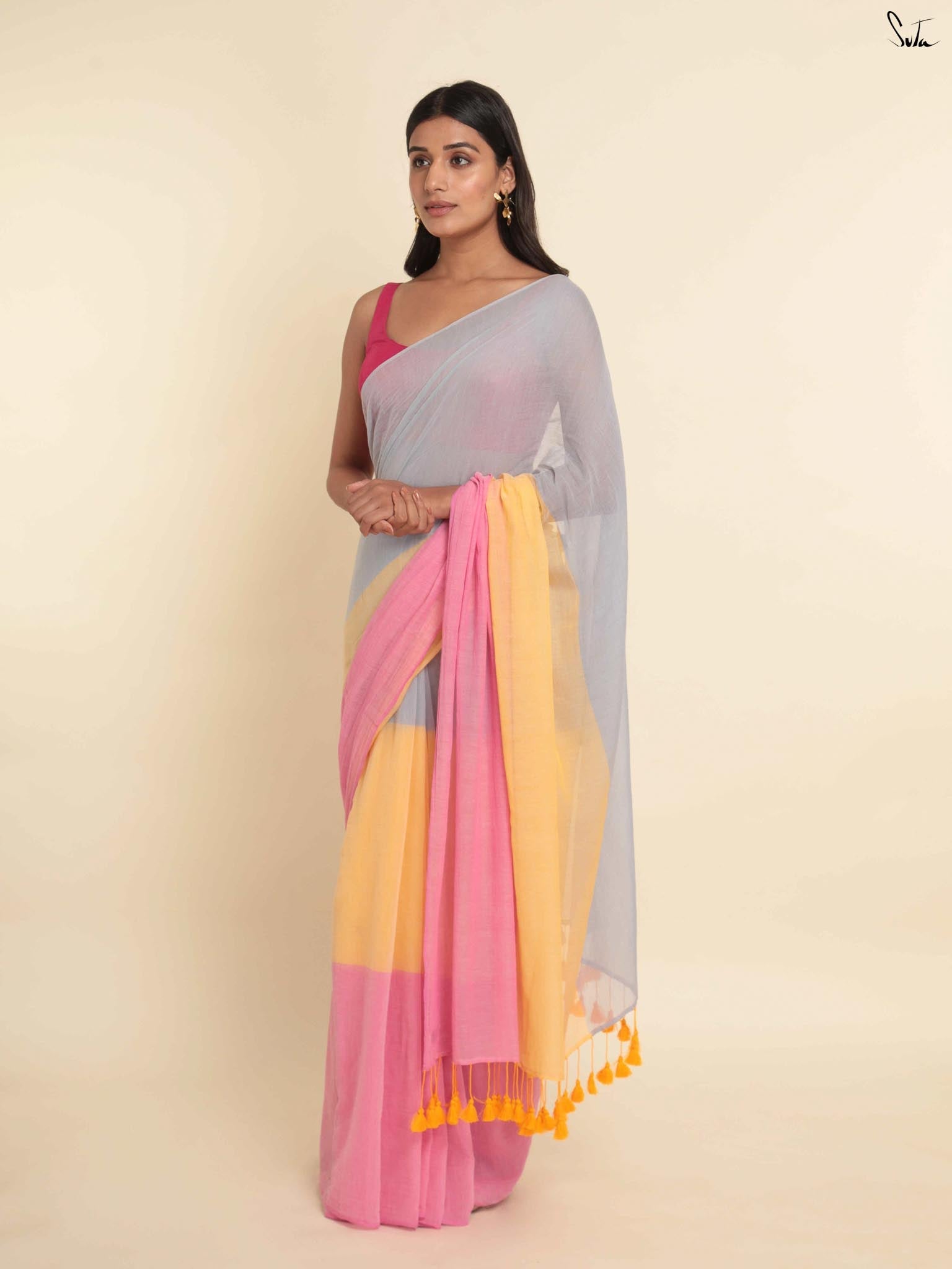 Buttercup Saree