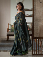 The Firefly Jungle Saree